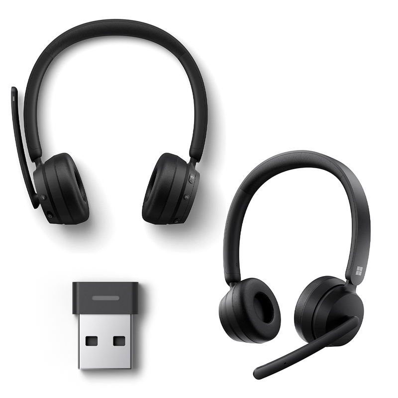 Headset Microsoft Modern Wireless, Bluetooth, con receptor USB (Dongle ...